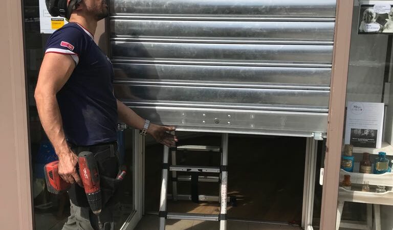 depannage rideau metallique garches