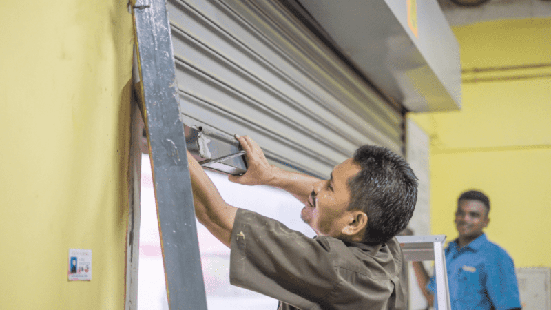depannage rideau metallique Brétigny sur orge
