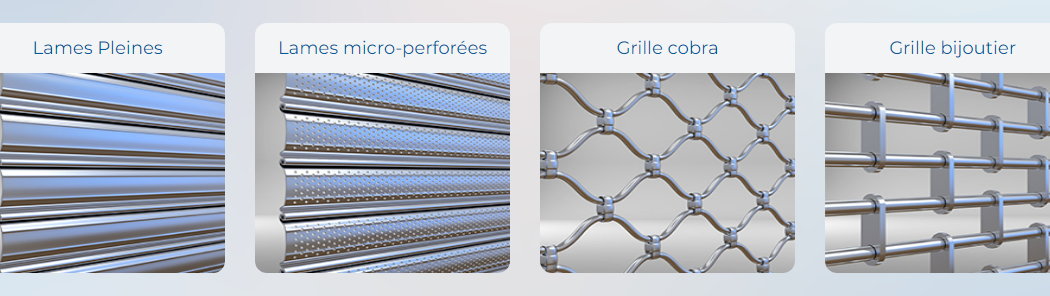 les types de rideaux metalliques à installer à Puteaux