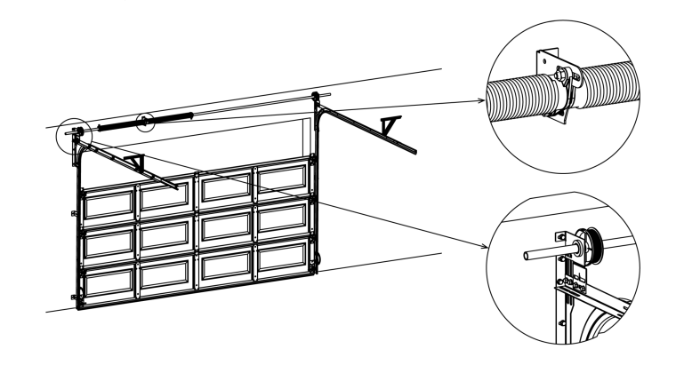 portail coullisant assemblage