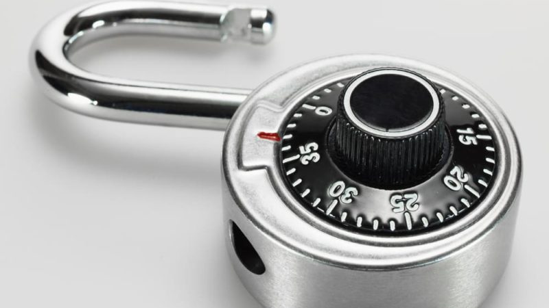changer le code de cadenas à code combinaison