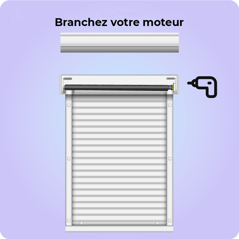 branchement de moteur de volet roulant Bubendorff