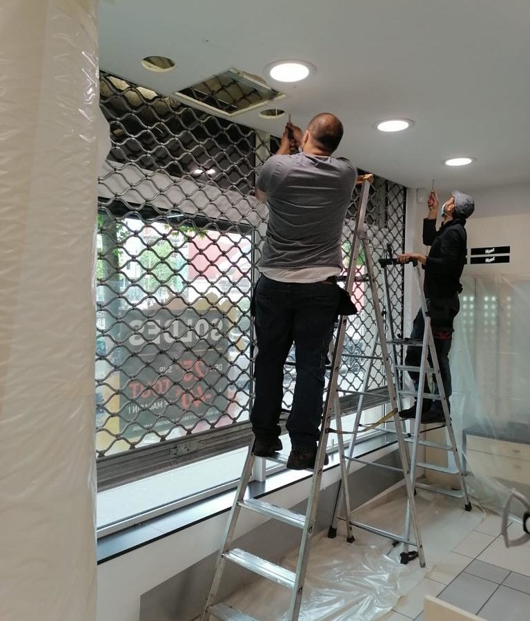 installation de rideau metallique à Meudon