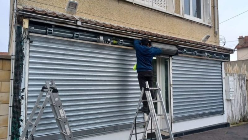 depannage rideau metallique Brunoy