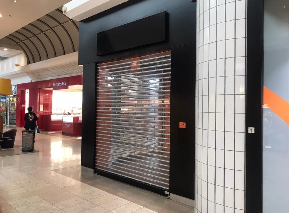 Installation rideau de sécurité à Montmagny