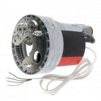 Moteur tubulaire intégré sur l’axe