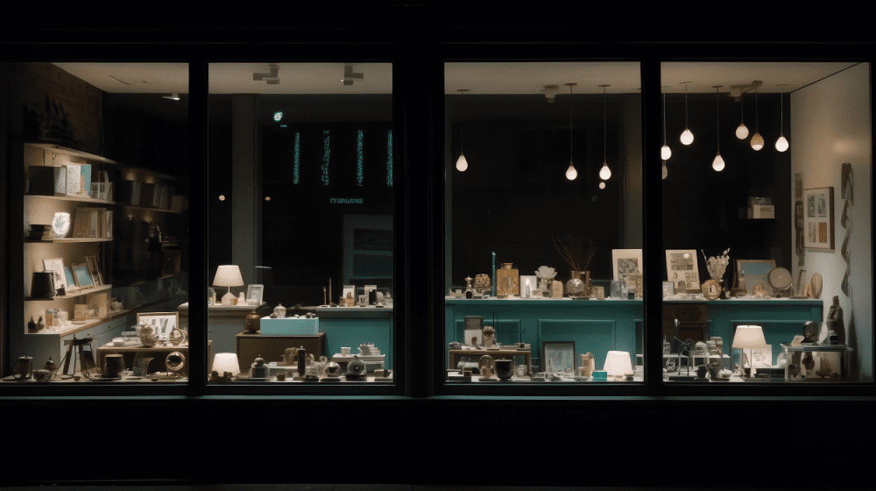 Image Quel éclairage mettre pour une vitrine de magasin ?