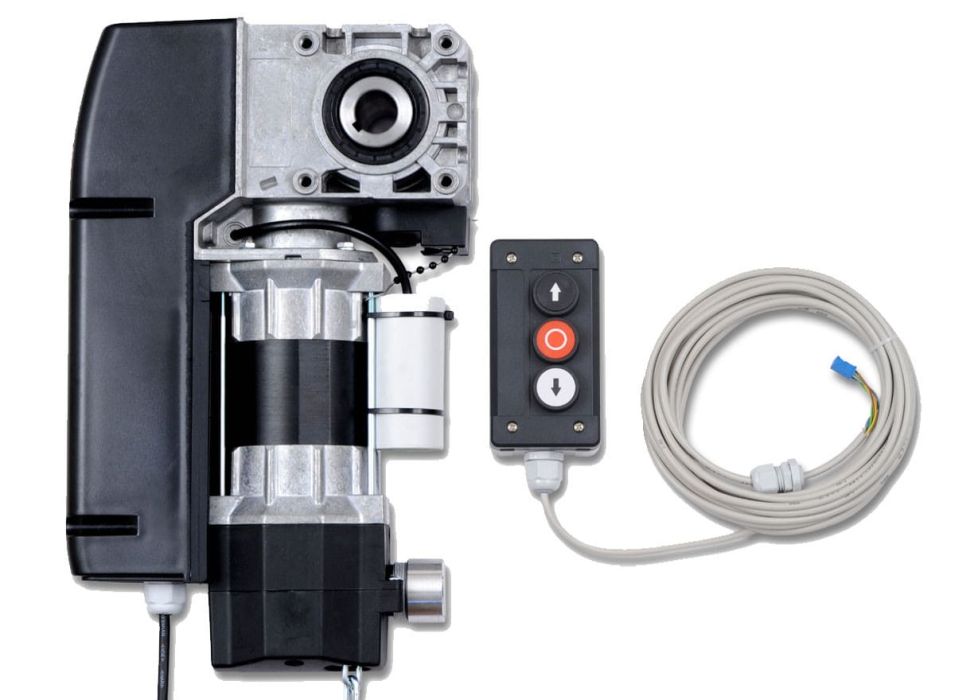 Image Moteur de porte sectionnelle industrielle