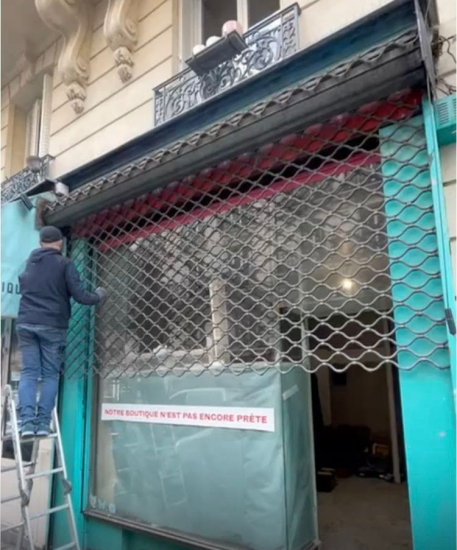 démonter un rideau métallique 
