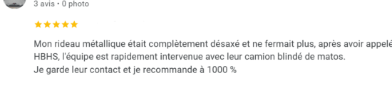 avis d'intervention