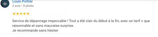 avis de client à Arcueil
