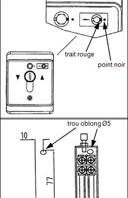 Mise en place du tendeur de câble : Mise en place du tendeur de câble :
