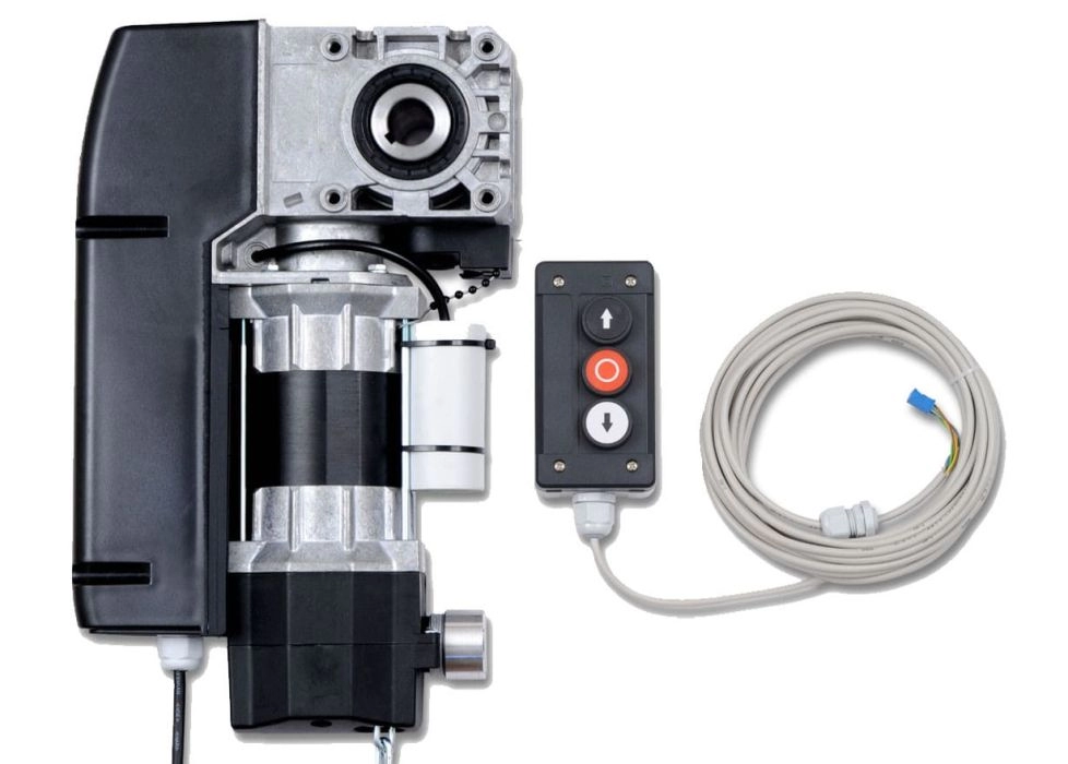 Image Moteur de porte sectionnelle industrielle 
